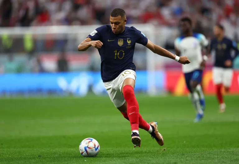 French-soccer-player-Kylian-Mbappe-FIFA-World-Cup-December-10-2022