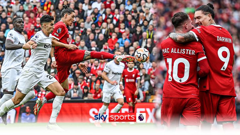 Premier League goal of the month is won by a Liverpool midfielder.