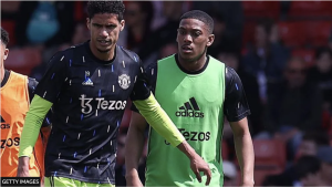 Manchester United's position about Anthony Martial and Raphael Varane's futures