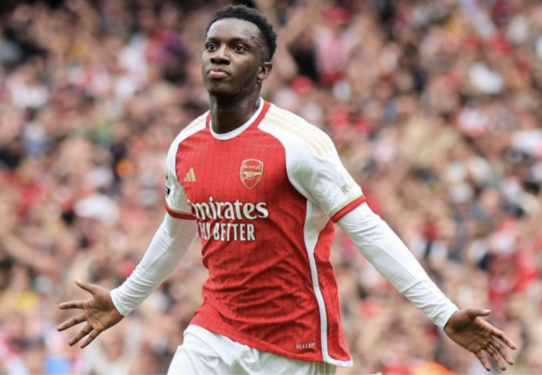 Arsenal is prepared to sell Eddie Nketia for a reported £30 million, and any transfer will include a sell-on clause.