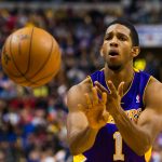 los-angeles-lakers-guard-darius-morris-1-passes-the-ball-during-the-first-quarter-against-the-philadelphia-76ers-at-the-wells-fargo-center-the-lakers-defeated-the-sixers-111-98