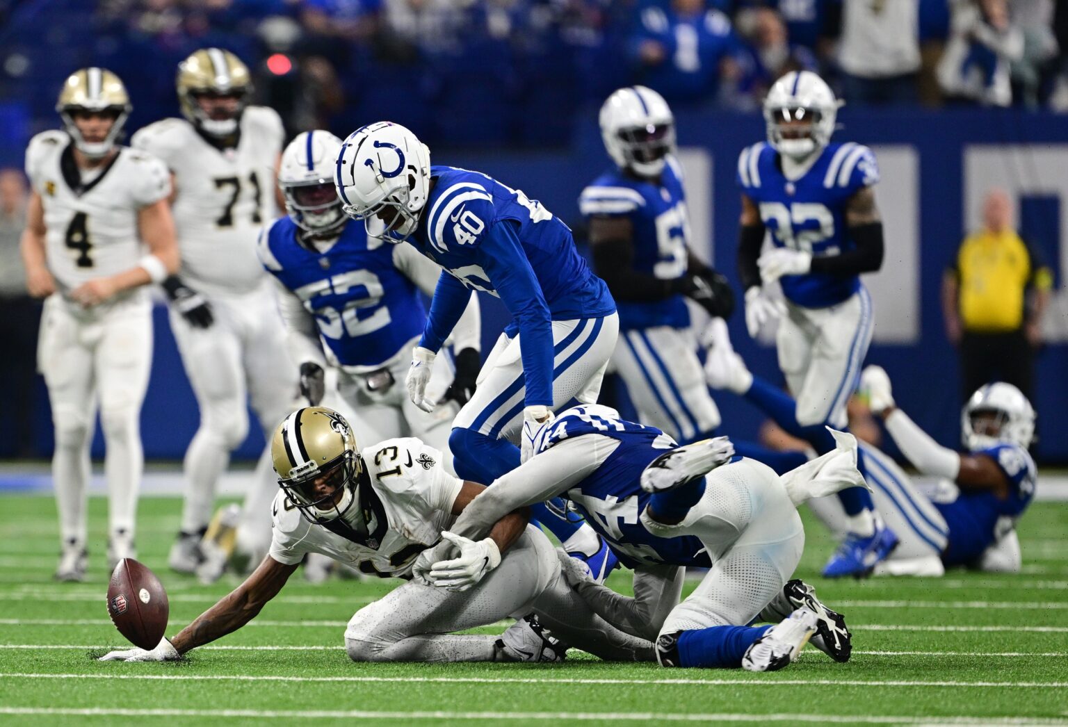 NFL: New Orleans Saints at Indianapolis Colts