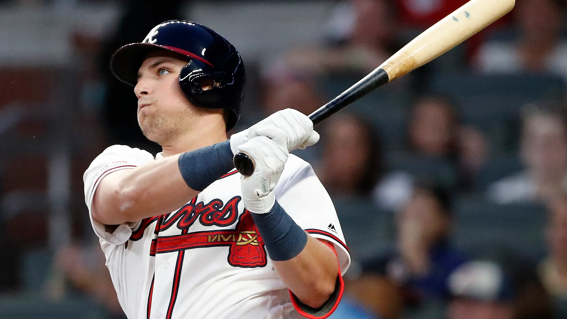 Atlanta Braves third baseman Austin Riley has been suspended for two games after he uttered an anti…