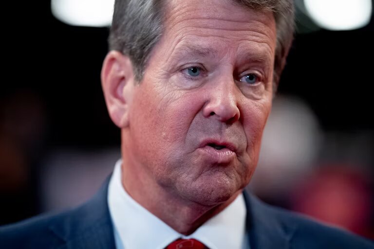 SHOCKING NEWS: 30 minutes ago, Brian Kemp has been removed from office and was arrested by the police for the murder of…