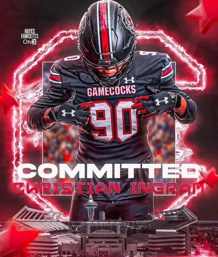 Gamecock Wire: South Carolina Land Georgia 4-Star DT Christian Ingram 6,Foot,6 Commit Gamecock Football Program Over Alabama, LSU and Michigan State.