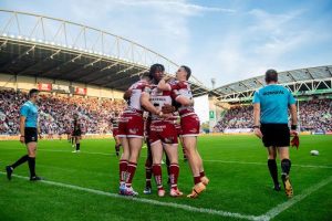 WARRIORS COLLIDE: Wigan Set to Unleash Fury Against Arch-Rivals Leigh Leopards in Thrilling 2025 Super…